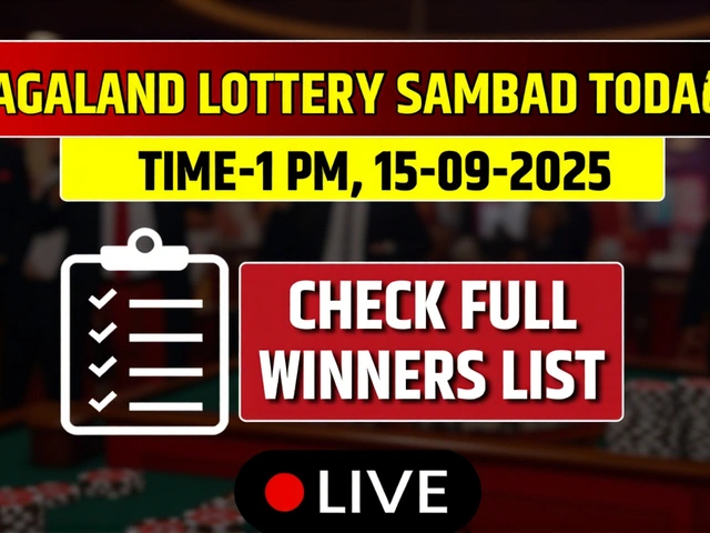 नागालैंड लॉटरी संबाद परिणाम 23 सितंबर 2025: डियर गोदावरी ट्यूजडे के लिए 1 बजे, 6 बजे और 8 बजे के ड्रॉ के विजेता नंबर